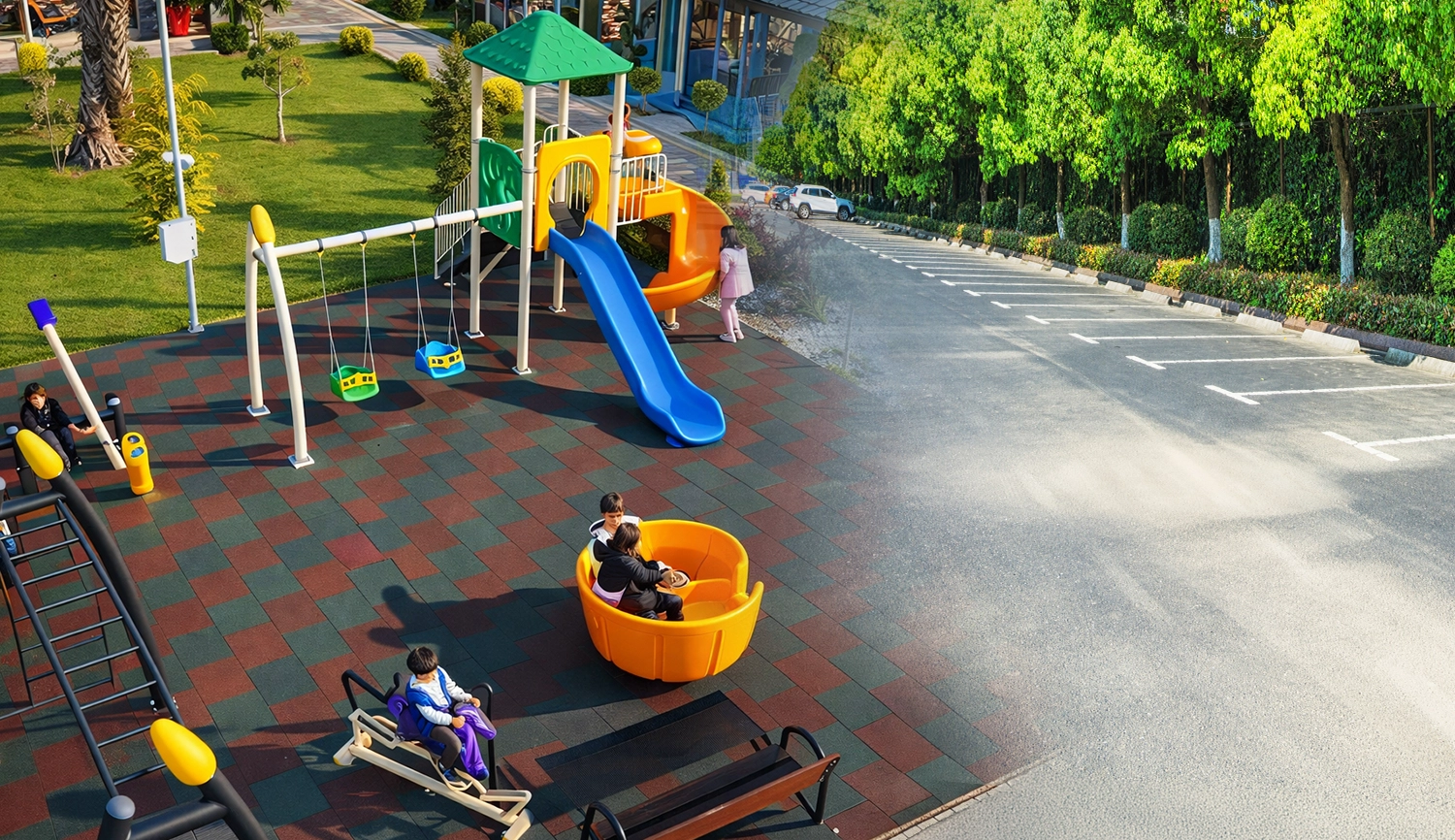 Çocuk eğlence, Otopark ve Etkinlikler